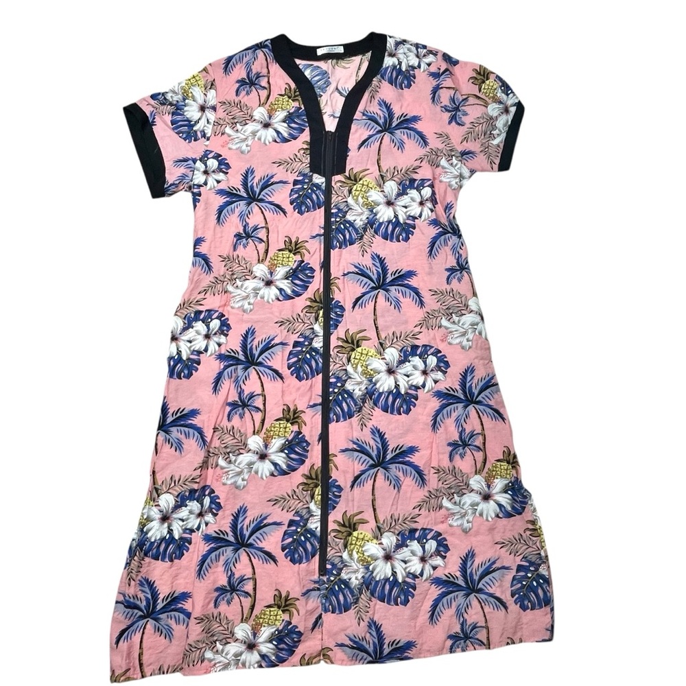 Ekouaer Robe House Dress Mumu Floral L